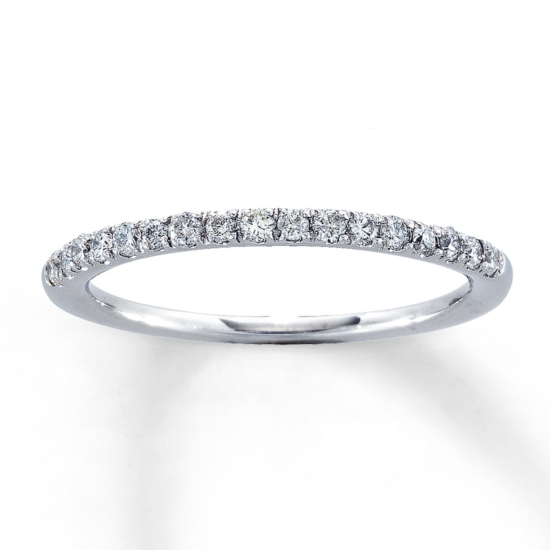 Main Image 1 of Previously Owned Anniversary Band 1/4 ct tw Round-cut Diamonds 14K White Gold