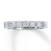 Thumbnail Image 1 of Previously Owned Diamond Anniversary Band 1/2 ct tw Round-cut 14K White Gold