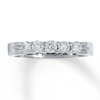 Thumbnail Image 0 of Previously Owned Diamond Anniversary Band 1/2 ct tw Round-cut 14K White Gold