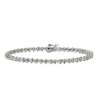 Thumbnail Image 1 of Previously Owned Diamond Line Bracelet 1/4 ct tw 10K White Gold 7"