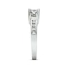 Thumbnail Image 3 of Previously Owned Diamond Three-Stone Engagement Ring 1-1/2 ct tw Princess-cut 14K White Gold