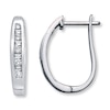 Thumbnail Image 1 of Previously Owned Earrings 1/4 ct tw Diamonds 14K White Gold