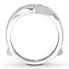 Thumbnail Image 2 of Previously Owned Diamond Enhancer Ring 1/2 ct tw Round-cut 14K White Gold