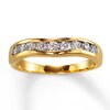 Thumbnail Image 1 of Previously Owned Diamond Wedding Band 1/2 ct tw 14K Yellow Gold