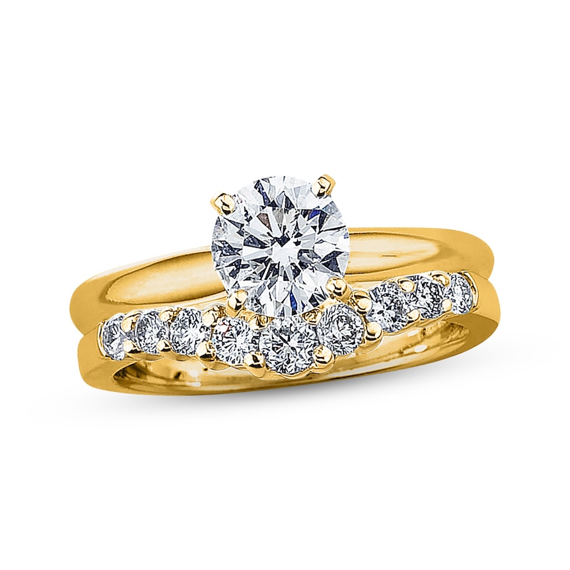 Main Image 4 of Previously Owned Enhancer 3/8 ct tw Diamonds 14K Yellow Gold