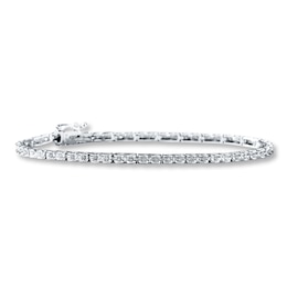 Previously Owned Bracelet 1/4 ct tw Diamonds 10K White Gold