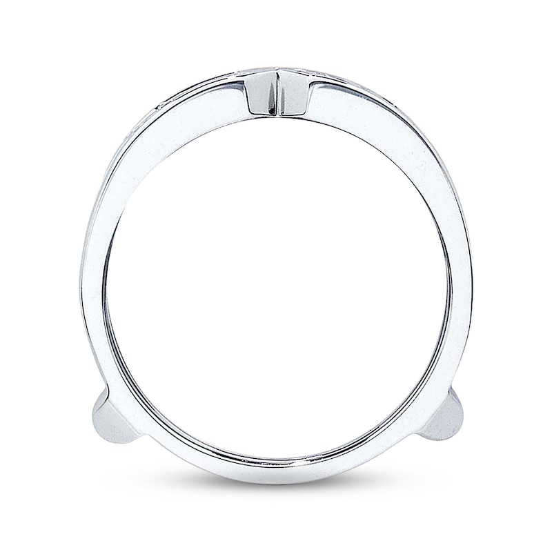 Previously Owned Diamond Enhancer Ring 1/4 ct tw Round-cut 14K White Gold