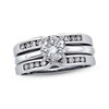 Thumbnail Image 3 of Previously Owned Diamond Enhancer Ring 1/4 ct tw Round-cut 14K White Gold
