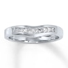 Thumbnail Image 0 of Previously Owned Diamond Contour Ring 1/4 ct tw Round-cut 14K White Gold