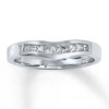 Thumbnail Image 1 of Previously Owned Diamond Contour Ring 1/4 ct tw Round-cut 14K White Gold