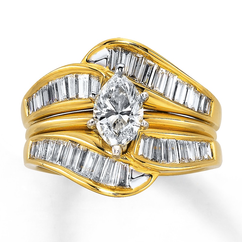 Main Image 3 of Previously Owned Enhancer 1 ct tw Diamonds 14K Yellow Gold
