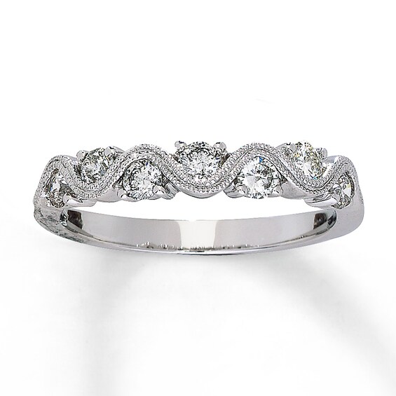 Previously Owned Diamond Band 1/2 ct tw 14K White Gold