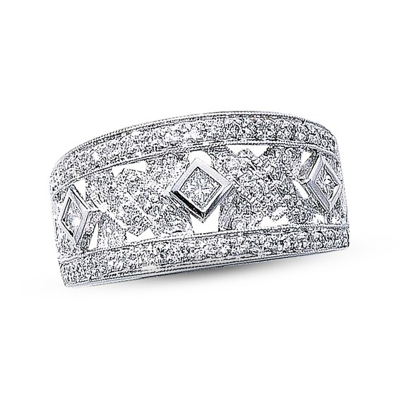Previously Owned Band 1/2 ct tw Diamonds 14K White Gold