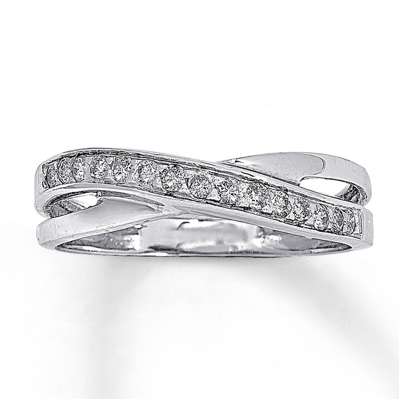 Previously Owned Diamond Anniversary Band 1/4 ct tw 14K White Gold