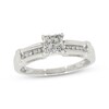 Thumbnail Image 1 of Previously Owned Diamond Engagement Ring 1/6 ct tw Round-cut 10K White Gold