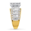 Thumbnail Image 2 of Previously Owned Ring 3 ct tw Diamonds 14K Two-Tone Gold