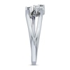 Thumbnail Image 3 of Previously Owned Diamond Ring 1/5 ct tw Round-cut 18K White Gold