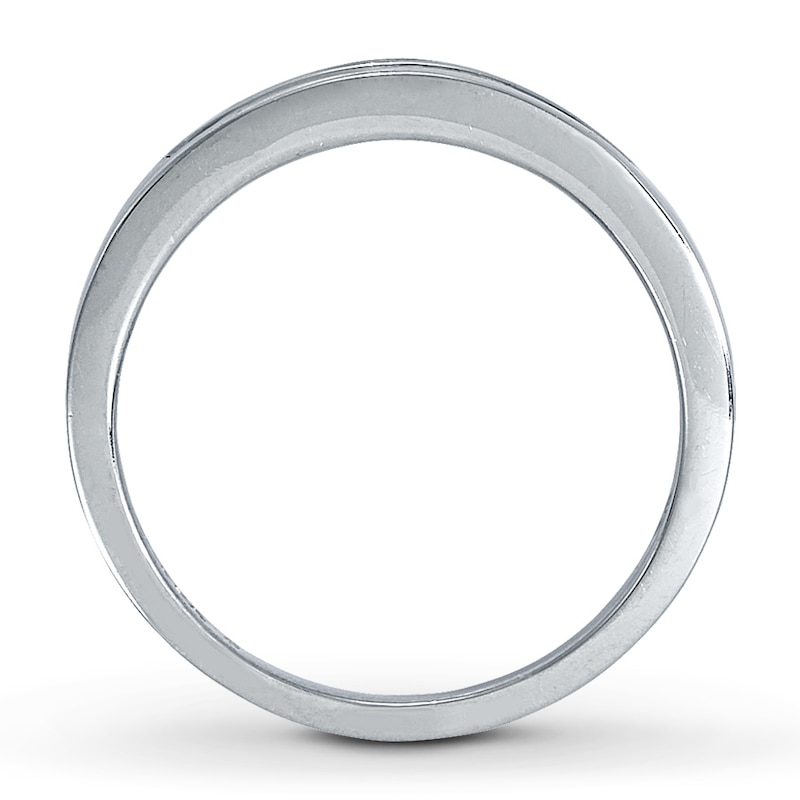 Main Image 2 of Previously Owned Diamond Anniversary Ring 1/4 ct tw Round-cut Platinum