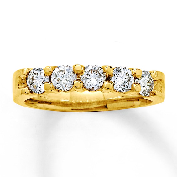 Previously Owned Diamond Ring 1 ct tw Round 14K Yellow Gold