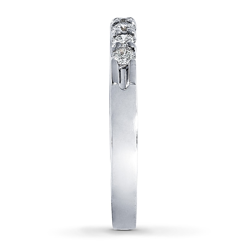 Main Image 3 of Previously Owned Diamond Band 1/4 ct tw 14K White Gold