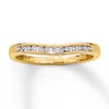 Thumbnail Image 1 of Previously Owned Wedding Band 1/6 ct tw Diamonds 14K Yellow Gold