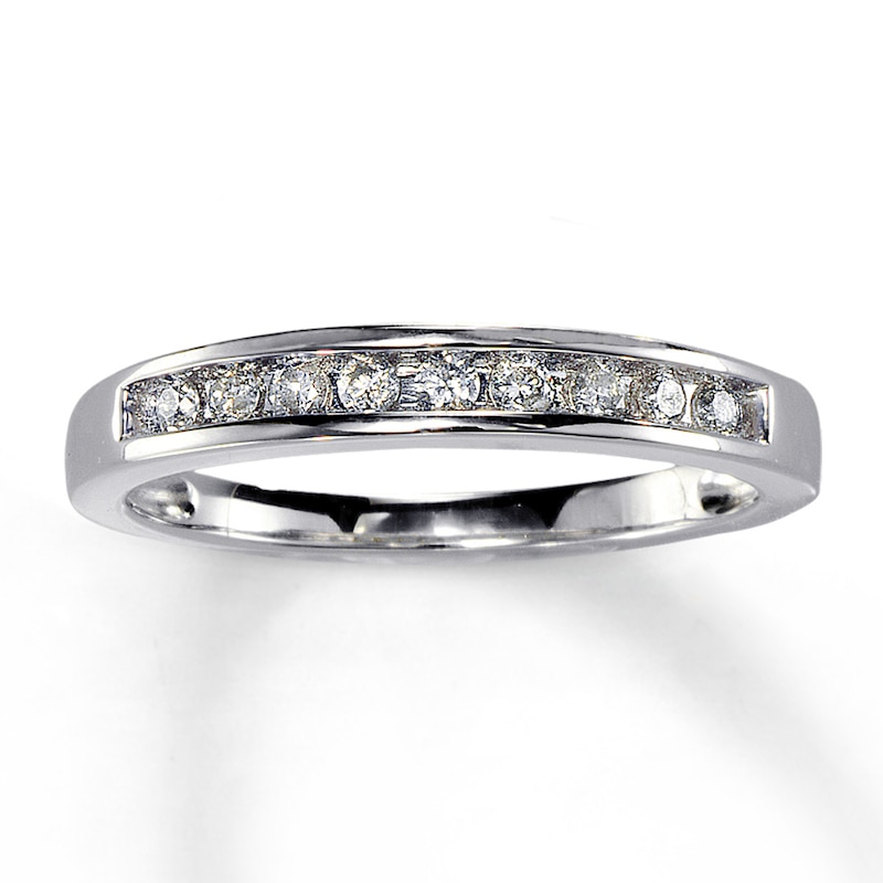 Previously Owned Band 1/6 ct tw Diamonds 14K White Gold