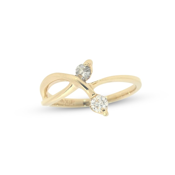Previously Owned Diamond Ring 1/6 ct tw Round-cut 14K Yellow Gold