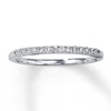 Thumbnail Image 1 of Previously Owned Wedding Band 1/6 ct tw Round-cut Diamonds 14K White Gold