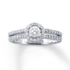 Thumbnail Image 1 of Previously Owned Diamond Engagement Ring 5/8 ct tw Round-cut 14K White Gold