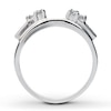 Thumbnail Image 1 of Previously Owned Diamond Enhancer Ring 1/3 ct tw 14K White Gold