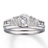 Thumbnail Image 3 of Previously Owned Diamond Enhancer Ring 1/3 ct tw 14K White Gold