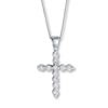 Thumbnail Image 0 of Previously Owned Certified Diamonds 1/4 ct tw Necklace 18K White Gold