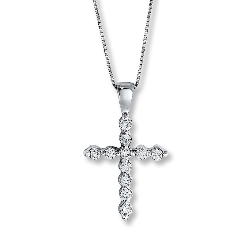 Previously Owned Certified Diamonds 1/4 ct tw Necklace 18K White Gold