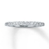 Previously Owned Wedding Band 1/3 ct tw Round-cut Diamonds 14K White Gold