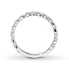 Thumbnail Image 2 of Previously Owned Wedding Ring 1/8 ct tw Round-cut Diamonds 14K White Gold