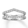 Thumbnail Image 0 of Previously Owned Diamond Enhancer Ring 1 ct tw 14K White Gold