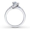 Thumbnail Image 1 of Previously Owned Engagement Ring 1 cttw Diamonds 14K White Gold