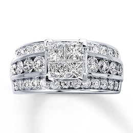 Previously Owned Ring 2-5/8 ct tw Diamonds 14K White Gold