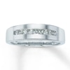 Thumbnail Image 1 of Previously Owned Wedding Band 1/2 ct tw Square-cut Diamonds 14K White Gold