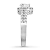 Thumbnail Image 3 of Previously Owned Diamond Engagement Ring 1 ct tw Pear/Round-cut 14K White Gold