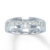 Thumbnail Image 1 of Previously Owned Men's Diamond Band 1-1/2 ct tw Square-cut 14K White Gold