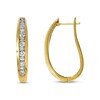 Thumbnail Image 1 of Previously Owned Diamond Hoop Earrings 1 ct tw 14K Yellow Gold