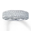 Thumbnail Image 1 of Previously Owned Diamond Anniversary Ring 1 ct tw Round-cut 14K White Gold