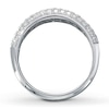 Thumbnail Image 2 of Previously Owned Diamond Anniversary Ring 1 ct tw Round-cut 14K White Gold