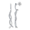 Previously Owned Diamond Earrings 1/6 ct tw 10K White Gold