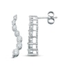 Thumbnail Image 1 of Previously Owned Diamond Journey Earrings 1 cttw 14K White Gold