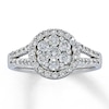 Thumbnail Image 1 of Previously Owned Diamond Fashion Ring 1 ct tw Round-cut 14K White Gold