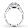 Thumbnail Image 2 of Previously Owned Diamond Fashion Ring 1 ct tw Round-cut 14K White Gold