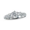 Thumbnail Image 1 of Previously Owned Diamond Three-Stone Engagement Ring 1 ct tw Round-cut 14K White Gold