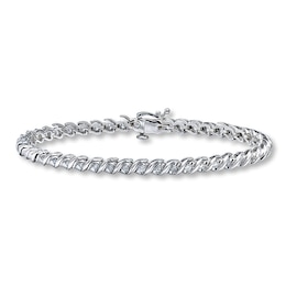 Previously Owned Diamond Bracelet 1 ct tw 10K White Gold